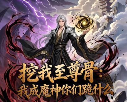 挖我至尊骨，我成魔神你们跪什么动态漫画