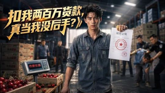 扣我两百万货款真当我没后手