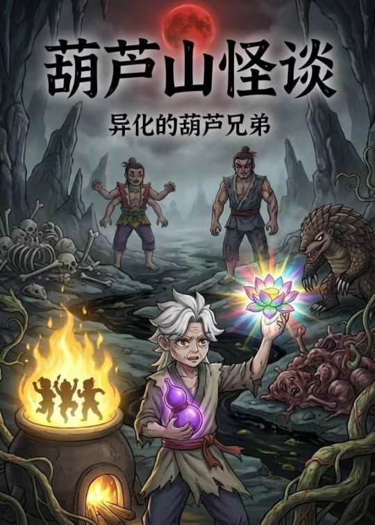 葫芦山怪谈异化的葫芦兄弟